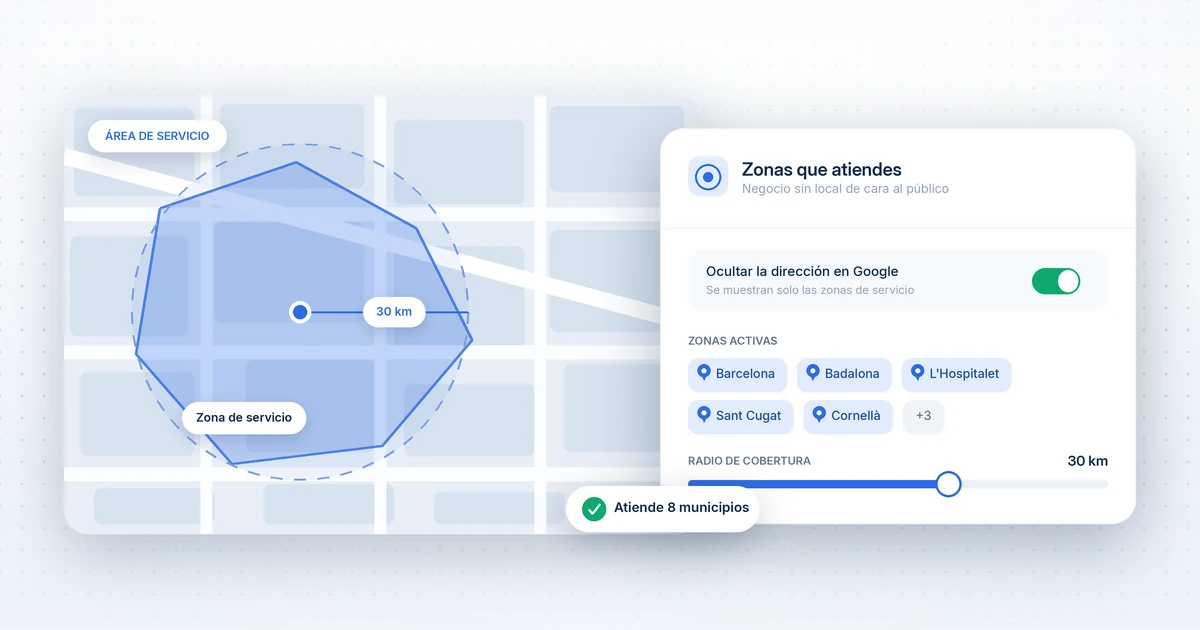 como gestionar una ficha de área de servicio