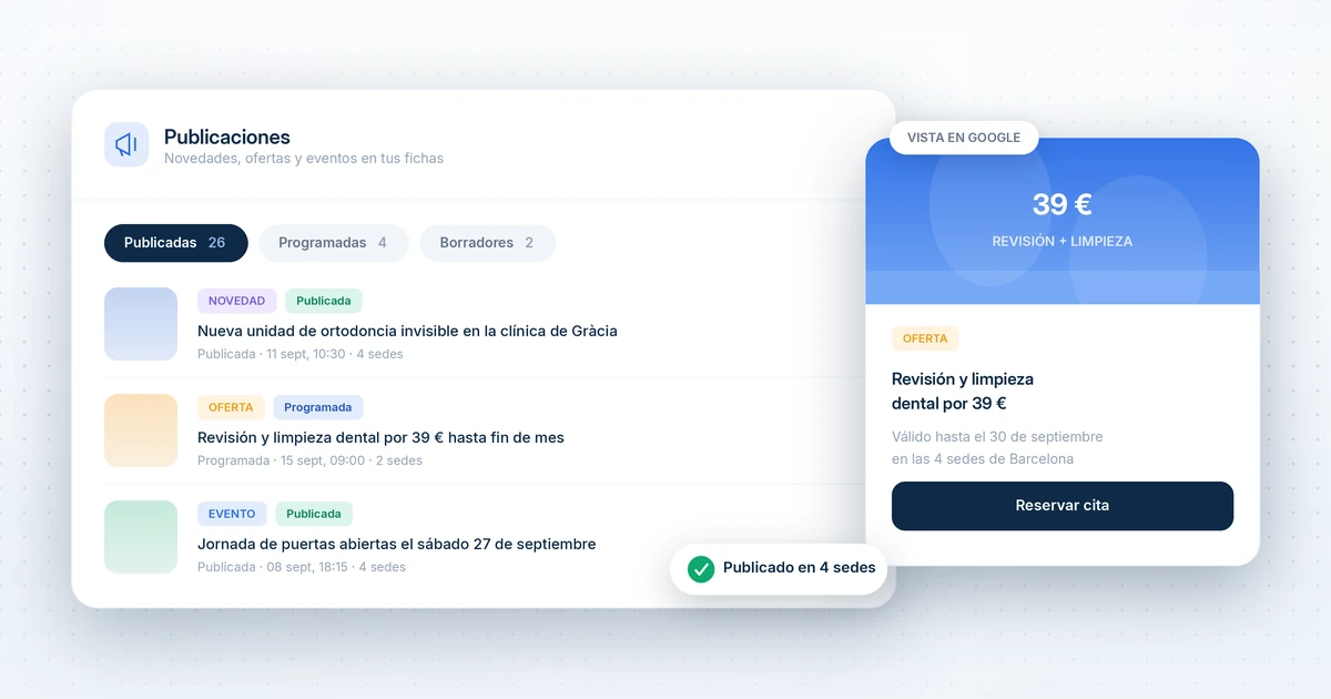 como hacer publicaciones en google business profile