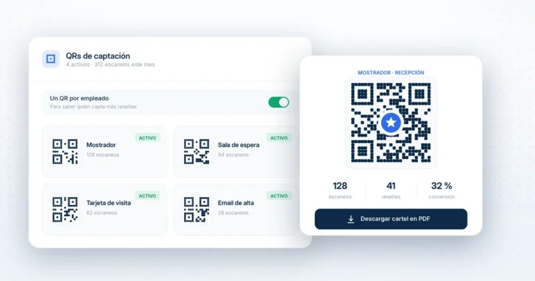 qrs para reseñas de google